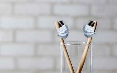 Can you get a Covid infection from a toothbrush?