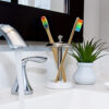Classic Bamboo Toothbrush Soft Bristles | Pack of 20 - Image 3