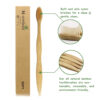 Biodegradable Toothbrush N-amboo Bamboo Brush 20PCS/LOT - Image 3