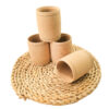 Bamboo Toothbrush Manufacturer Tea Cup-4 PCS