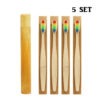 5 set Bamboo Toothbrush