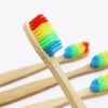 N-amboo Rainbow Soft Bristles Bamboo Toothbrushes (5 set) - Image 6