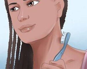 how to get rid of hickeys with toothbrush