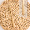 Natural Boar Hair Carved Handle Bamboo Toothbrush (6pcs)-Toothbrush Pattern Random - Image 2