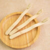 Natural Boar Hair Bamboo Toothbrush-Wave Shape  ( 6 pcs) - Image 5