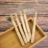 Natural Boar Hair Bamboo Toothbrush-Wave Shape  ( 6 pcs) - Image 6