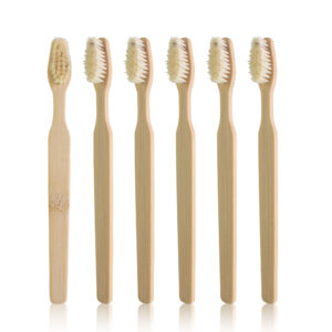 N-amboo MaxiClean Bamboo Toothbrush - Extra Wide Head & Dense Boar Bristles